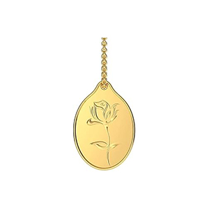 Malabar Gold&nbsp;Diamonds 24K (999) गोल्ड कॉइन पेंडेंट